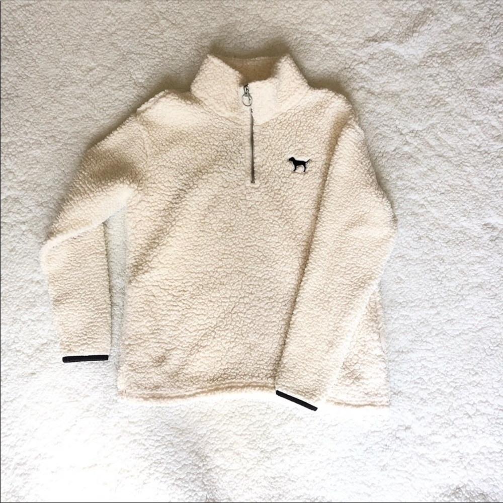 🔴VS PINK Sheep Skin Sweater — SO SOFT